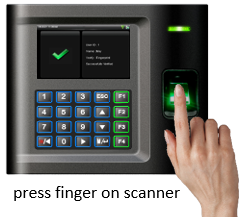 Clocking In with Fingerprint